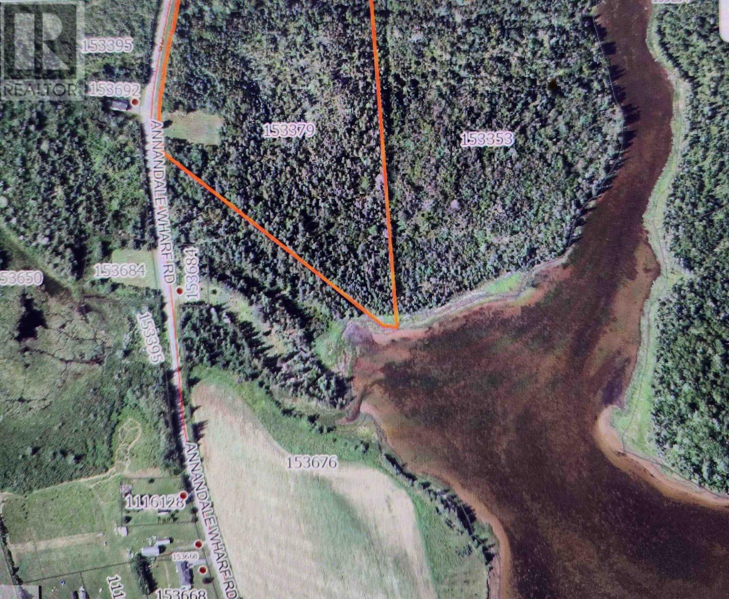 Acreage Annandale Wharf Road, Annandale, Prince Edward Island  C0A 1G0 - Photo 1 - 202509533