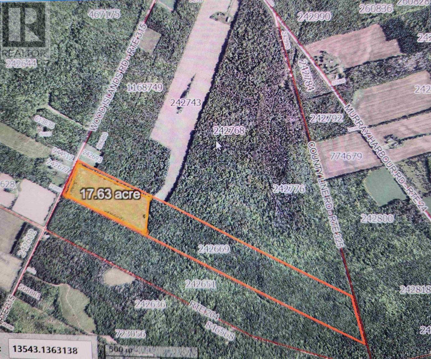 Acreage Wood Islands Road, Caledonia, Prince Edward Island  C0A 1A0 - Photo 1 - 202517839